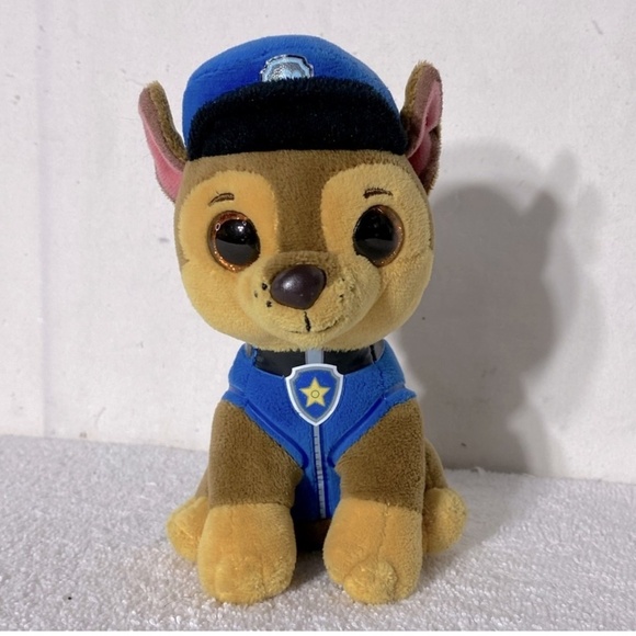5/$25 Paw Patrol Chase Pup Dog Puppy Ty Beanie Boos Plush Stuffed Animal - Picture 12 of 12
